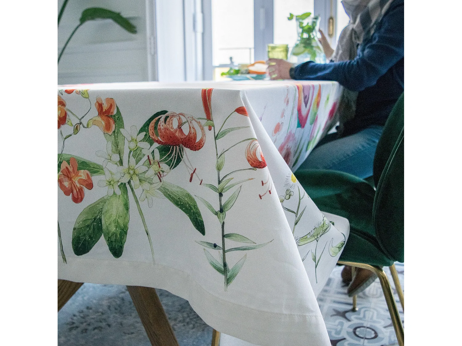 Tischdecke 150x150 cm Secret garden