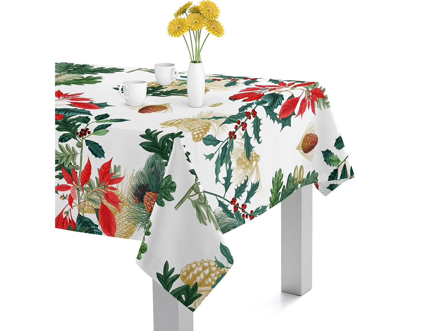 Tischdecke 145x150 cm Mistletoe