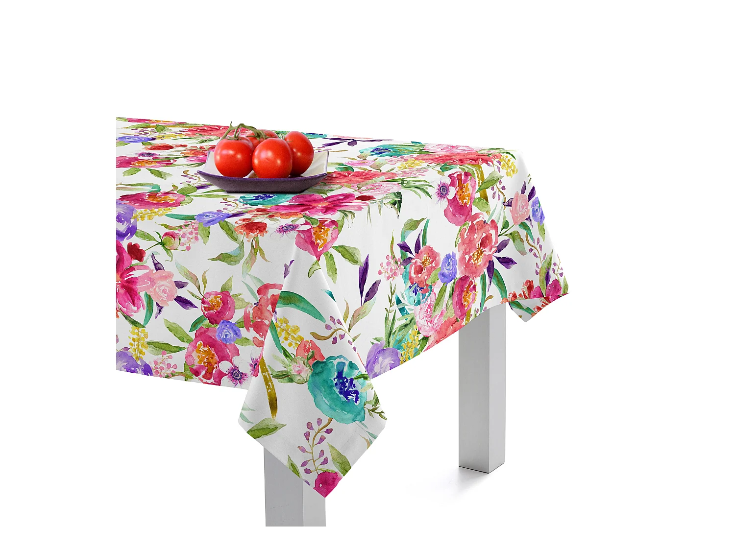 Mantel 150x150 cm Pink bloom