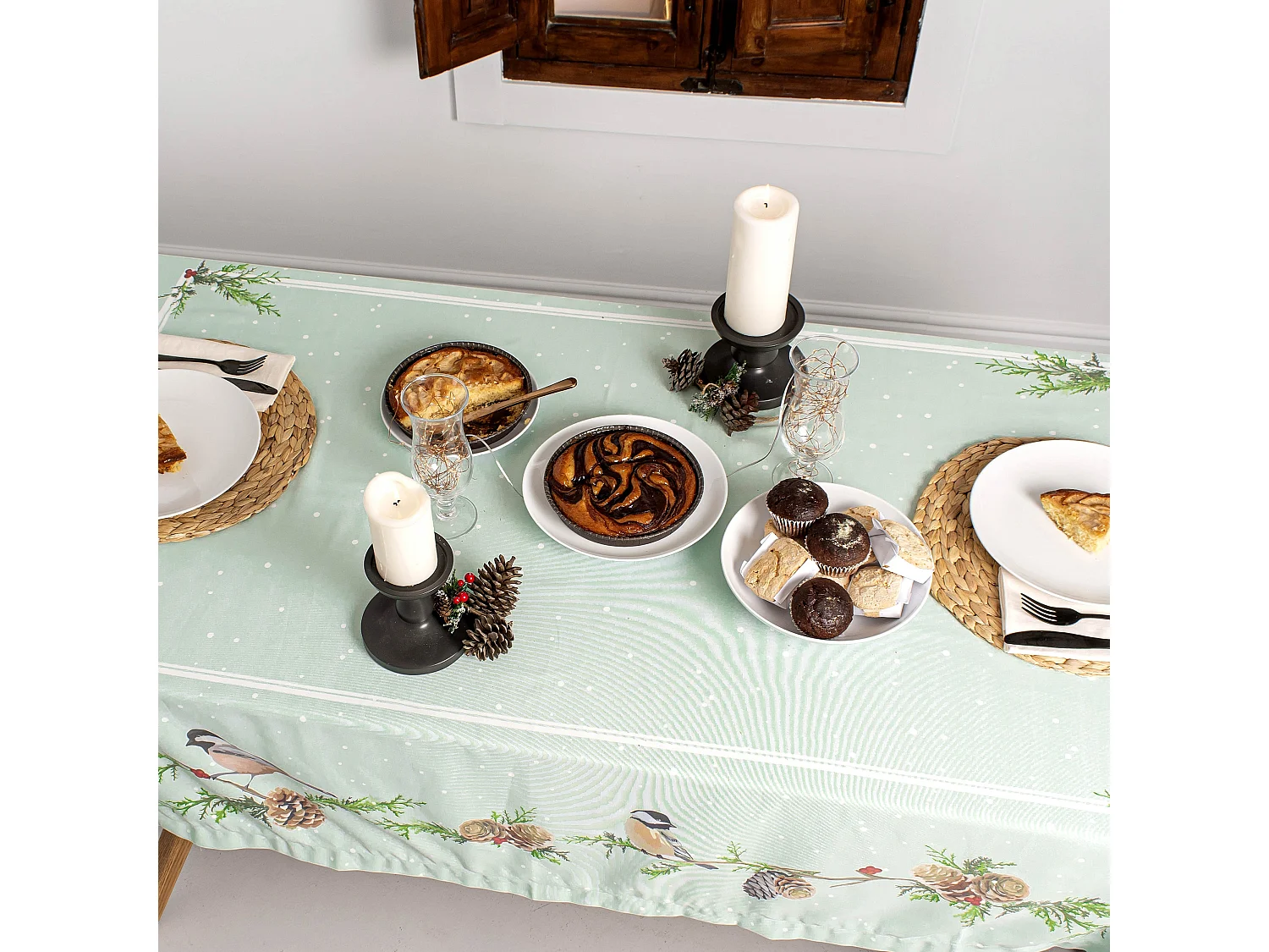 Nappe 145x150 cm Sparrow