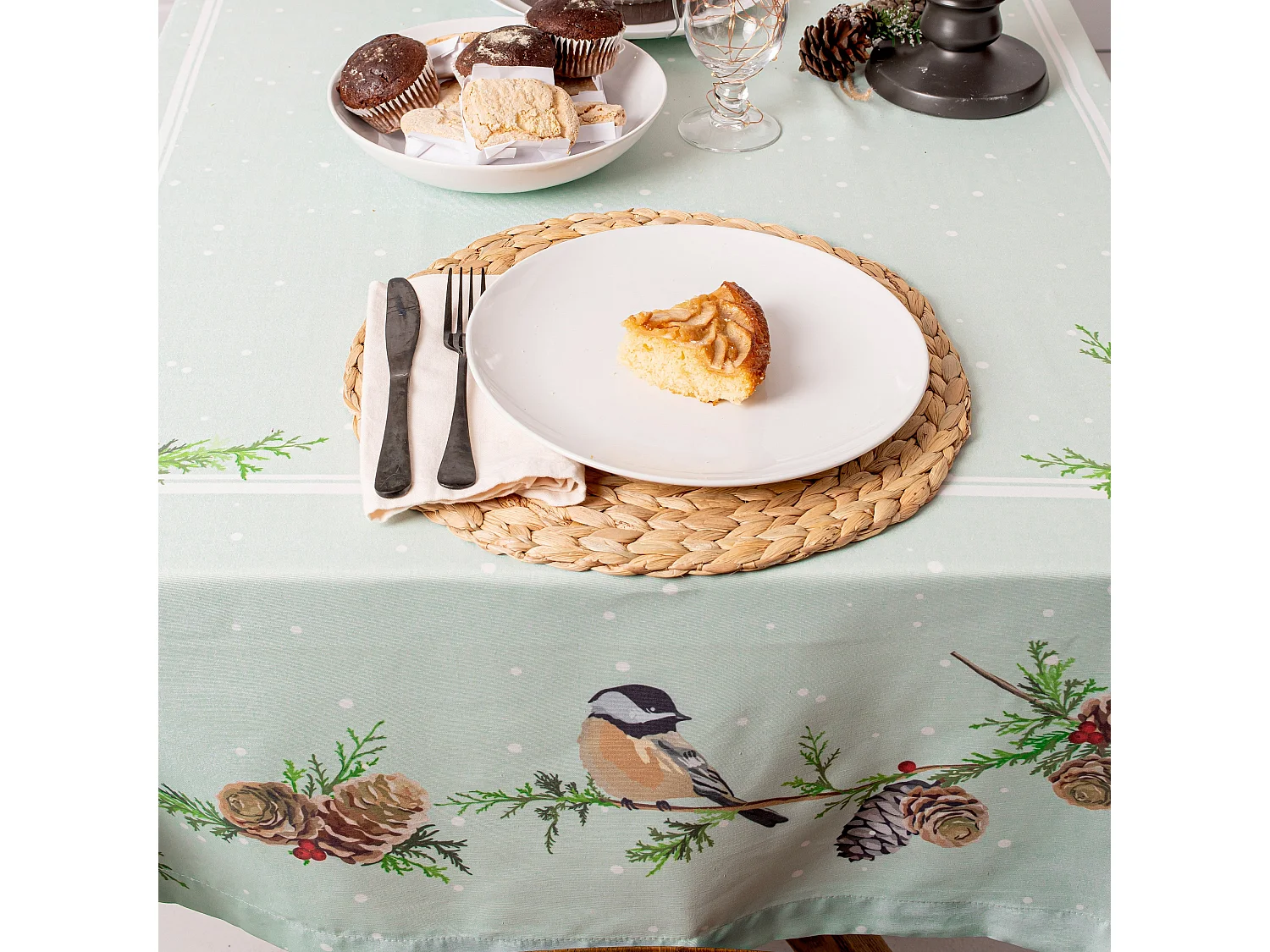 Nappe 145x150 cm Sparrow