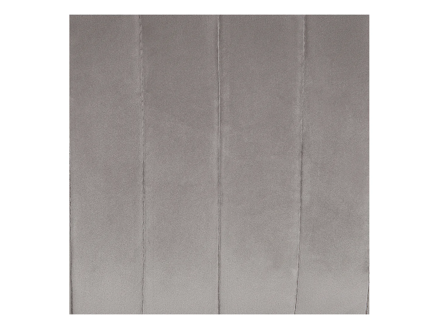 Set van 2 eetkamerstoelen SANILAC Fluweel Grijs