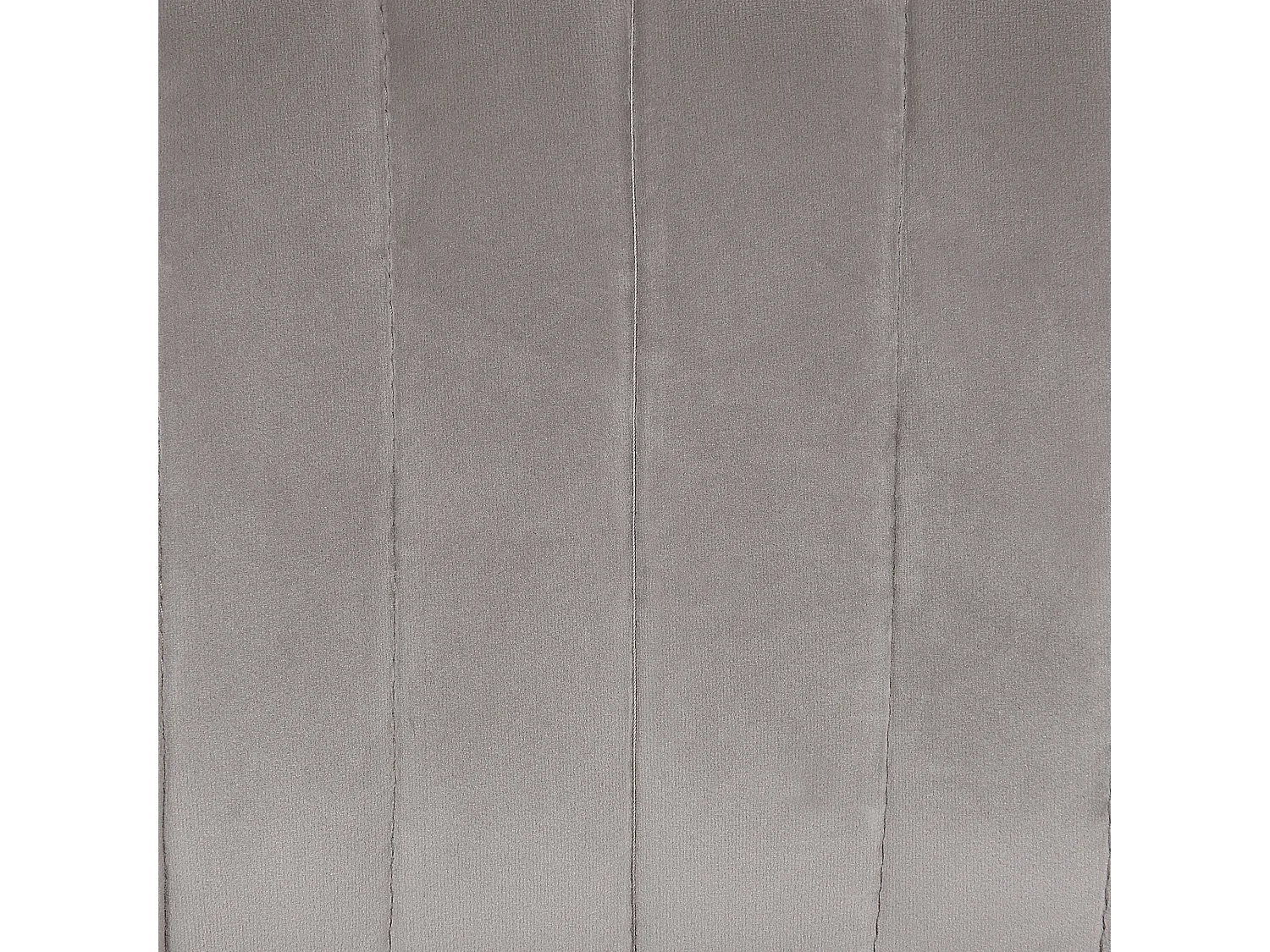 Conjunto de 2 cadeiras de jantar SANILAC Veludo Cinzento