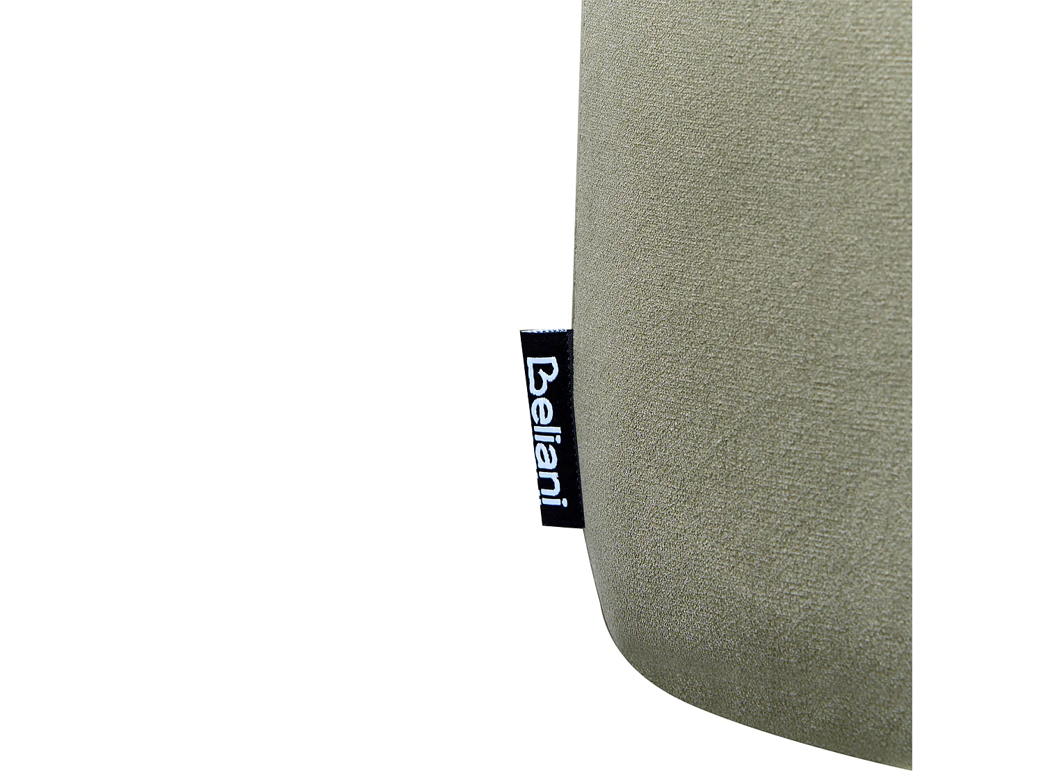 Lot de 2 chaises de salle à manger SANILAC Velours Vert olive