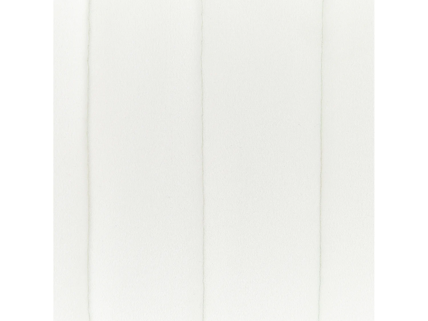 Lot de 2 chaises de salle à manger SANILAC Velours Blanc