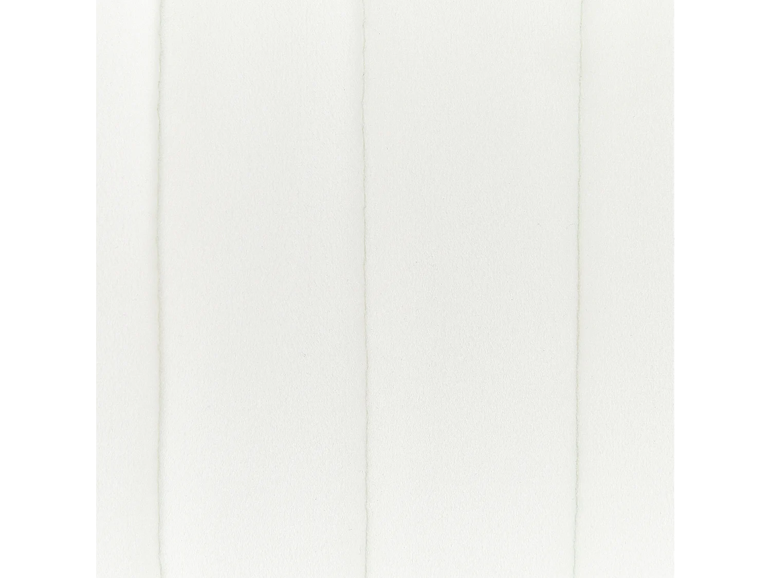 Set van 2 eetkamerstoelen SANILAC Fluweel Wit