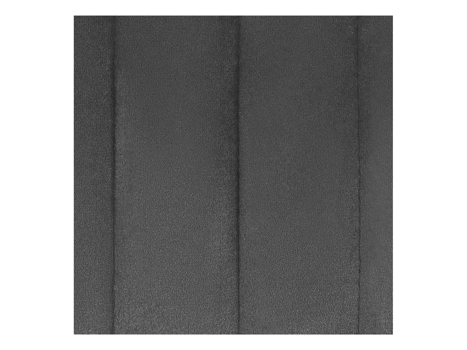 Conjunto de 2 sillas de comedor SANILAC Terciopelo Gris oscuro