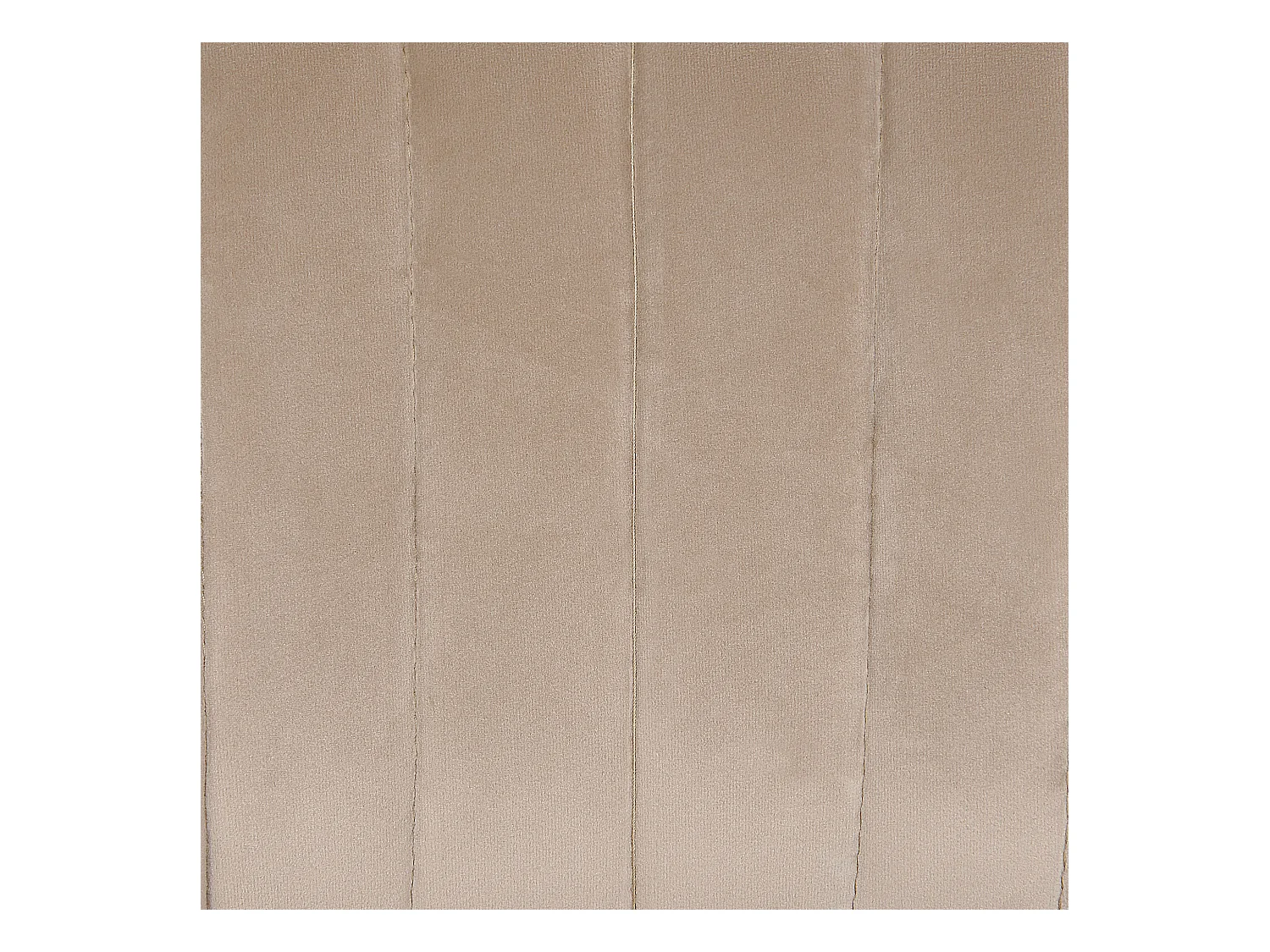 Conjunto de 2 sillas de comedor SANILAC Terciopelo Gris pardo