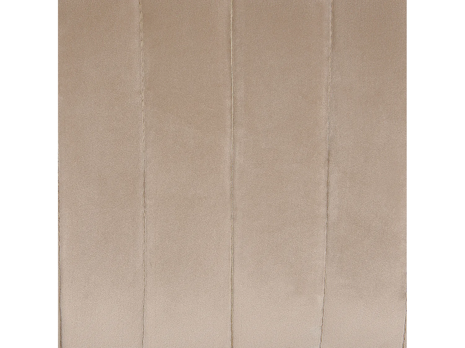 Set van 2 eetkamerstoelen SANILAC Fluweel Taupe