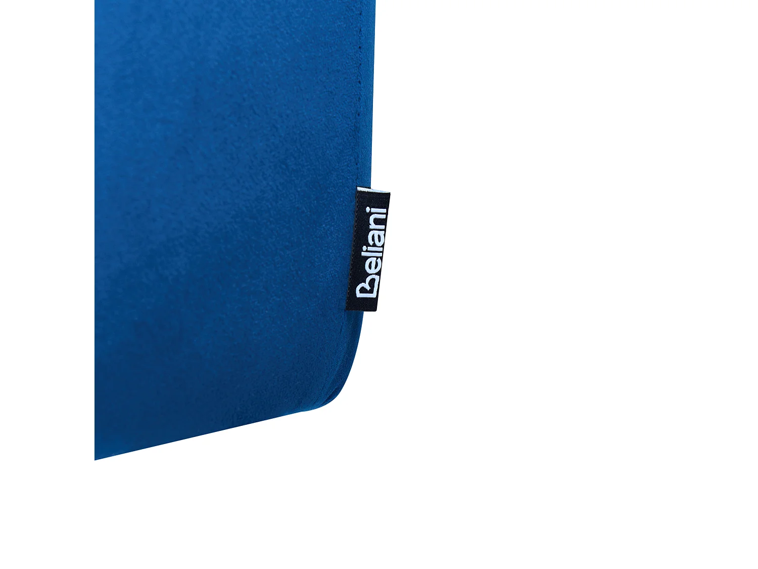 Set van 2 eetkamerstoelen SANILAC Fluweel Marineblauw