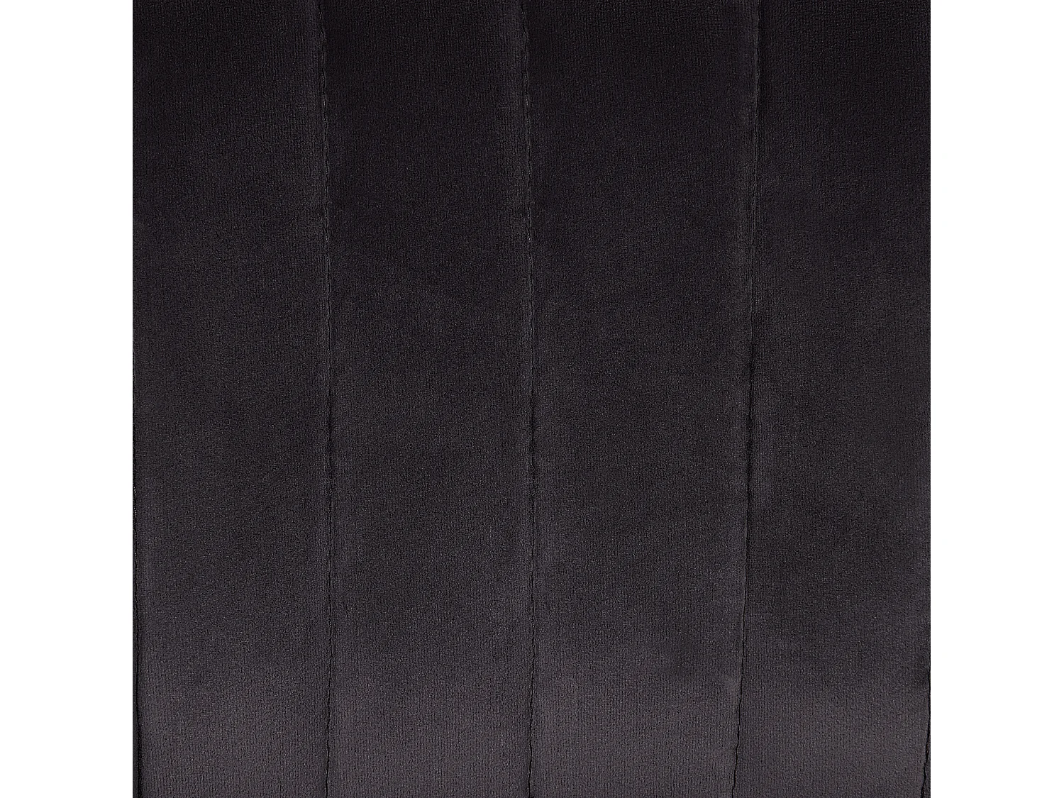 Zestaw 2 krzeseł do jadalni SANILAC Welur Czarny