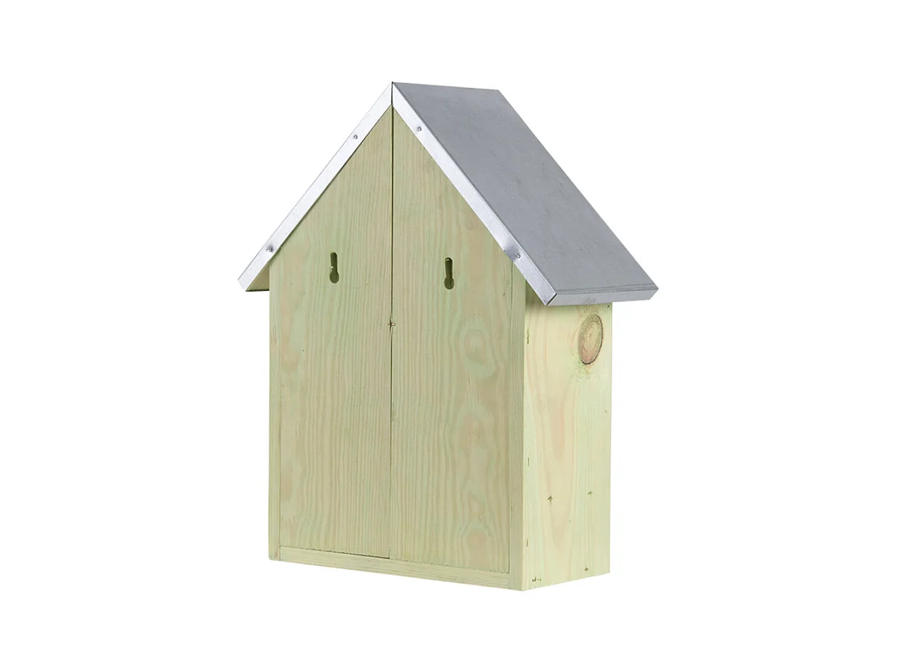 Hôtel à insectes divers XL - Beige/Rouge - H 37,8 cm