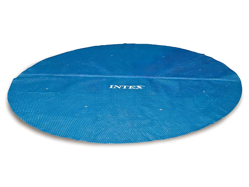 Pool-Solarplane Blau 448 cm Polyethylen