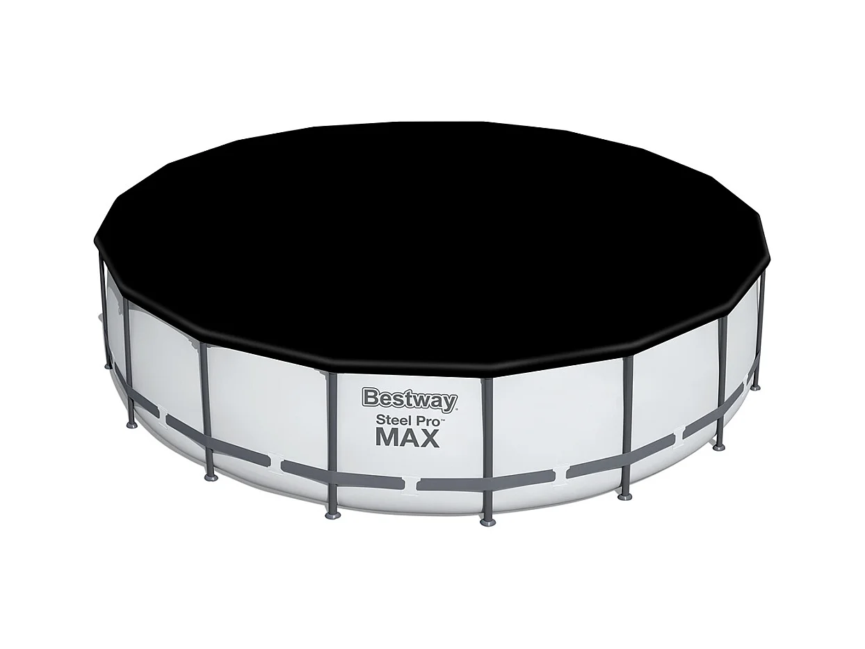 Bâche de protection 4 saisons pour piscine tubulaire ronde Ø 5,49 m - Bestway