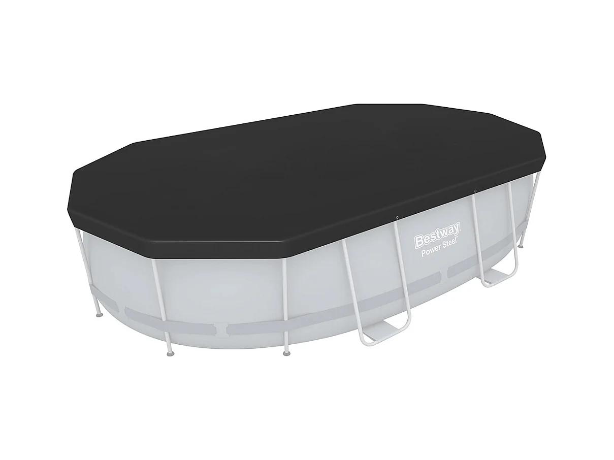 Cobertor Invierno para Piscina Desmontable Bestway 427x250 cm Ovalada
