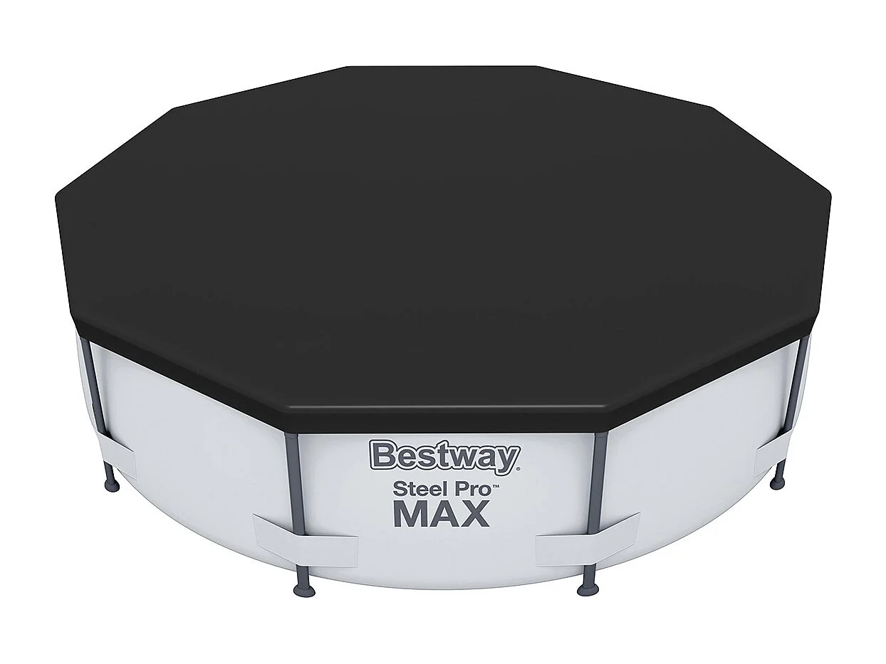 Bâche de protection 4 saisons pour piscine tubulaire Steel Pro ronde Ø 3,05 m - Bestway