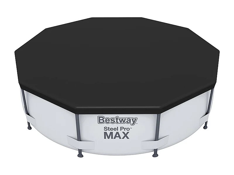 Bâche de protection 4 saisons pour piscine tubulaire Steel Pro ronde Ø 3,05 m - Bestway