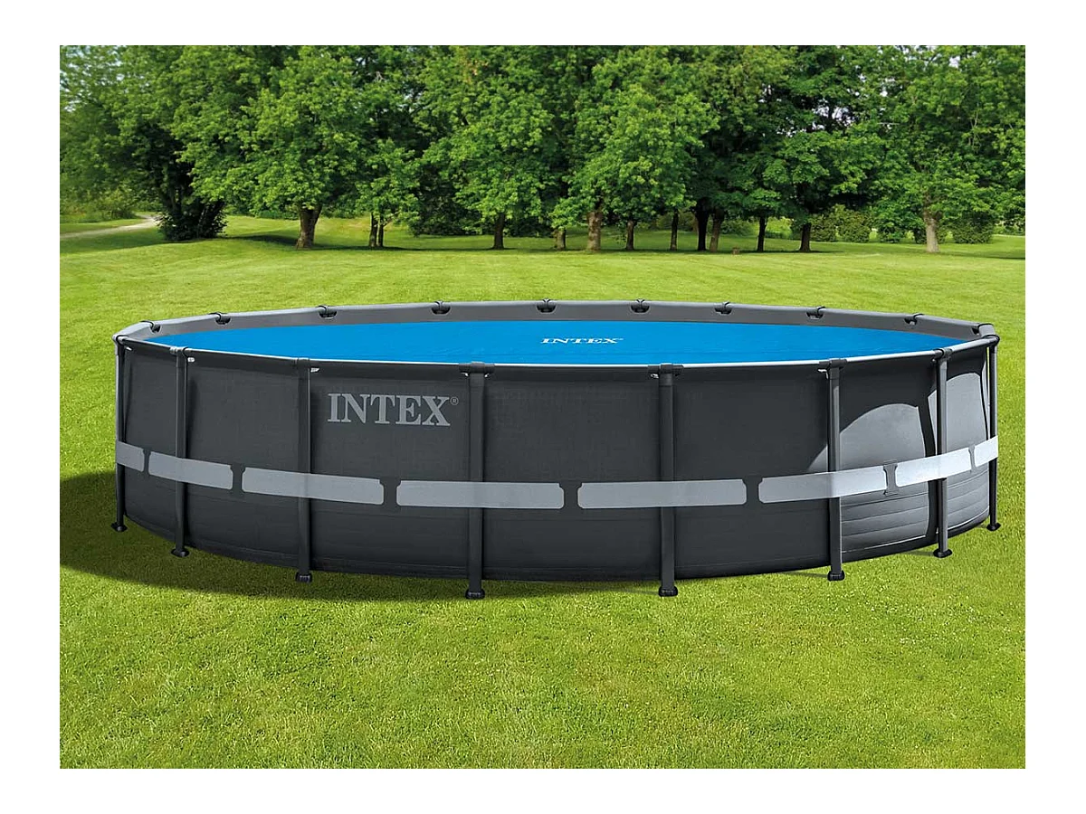 Pool-Solarplane Blau 538 cm Polyethylen