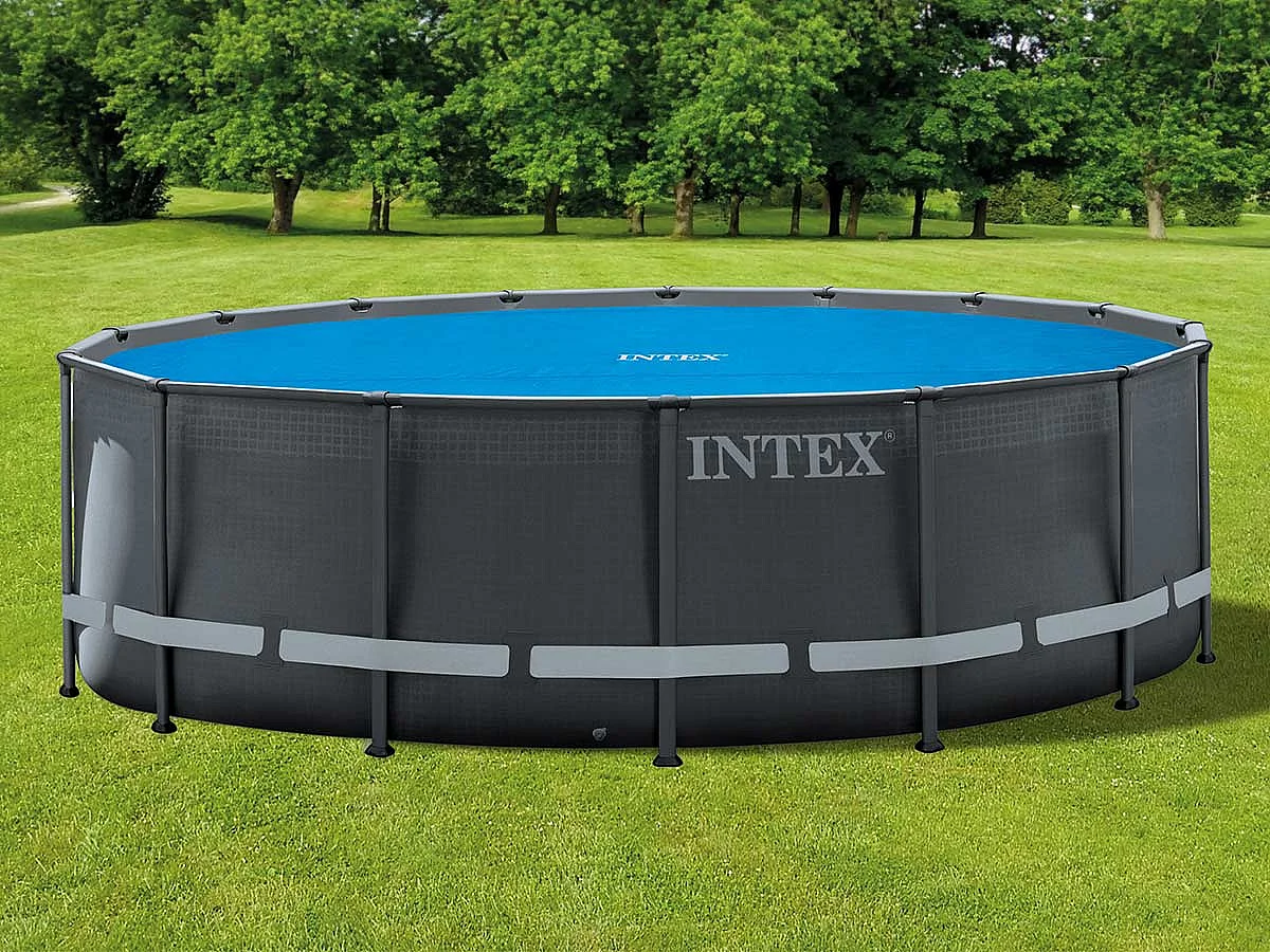 Telo termico piscine Intex 29024 universale fuori terra rotonda 488 cm