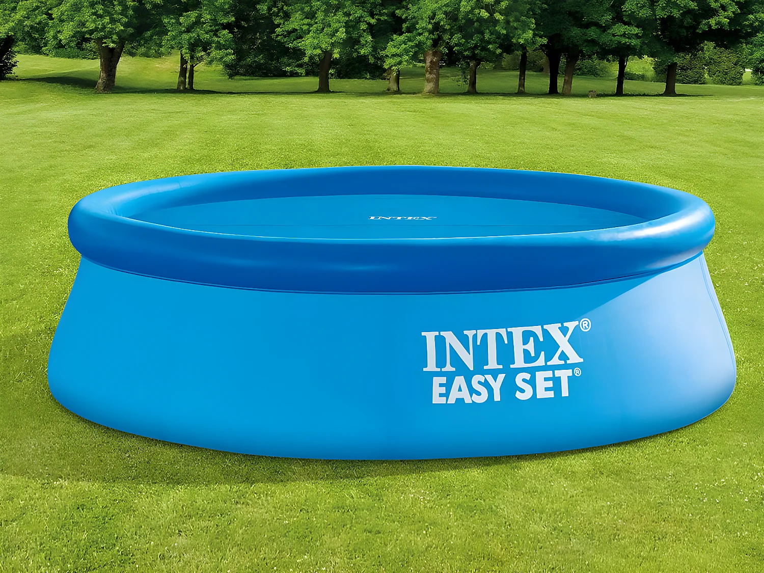 Pool-Solarplane Blau 206 cm Polyethylen