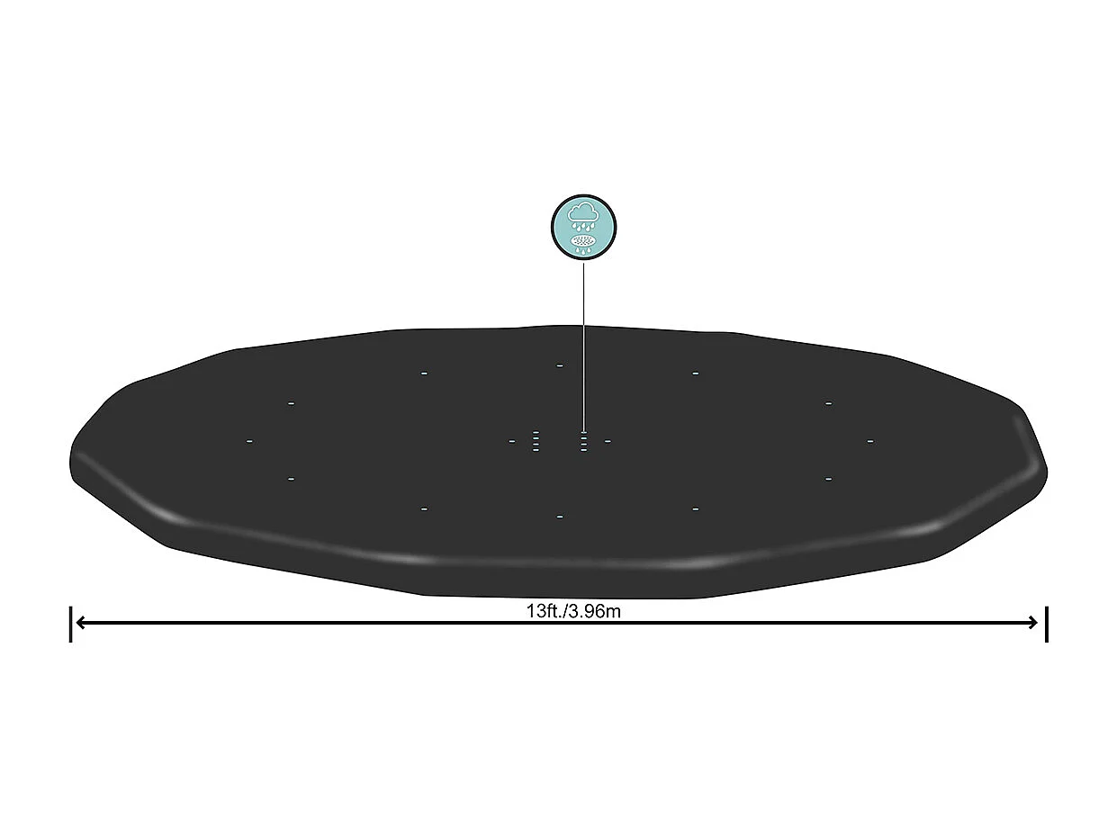 Flowclear Poolabdeckung 396 cm
