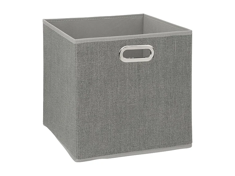 Boîte de rangement Gris Clair chiné 31 x 31 cm