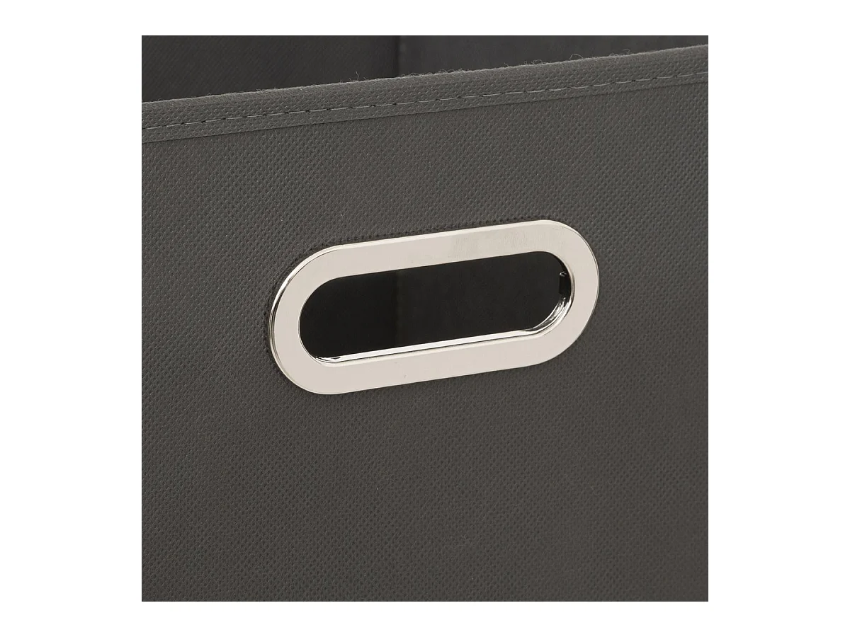 Boîte de rangement Gris  anthracite 31 x 31 cm