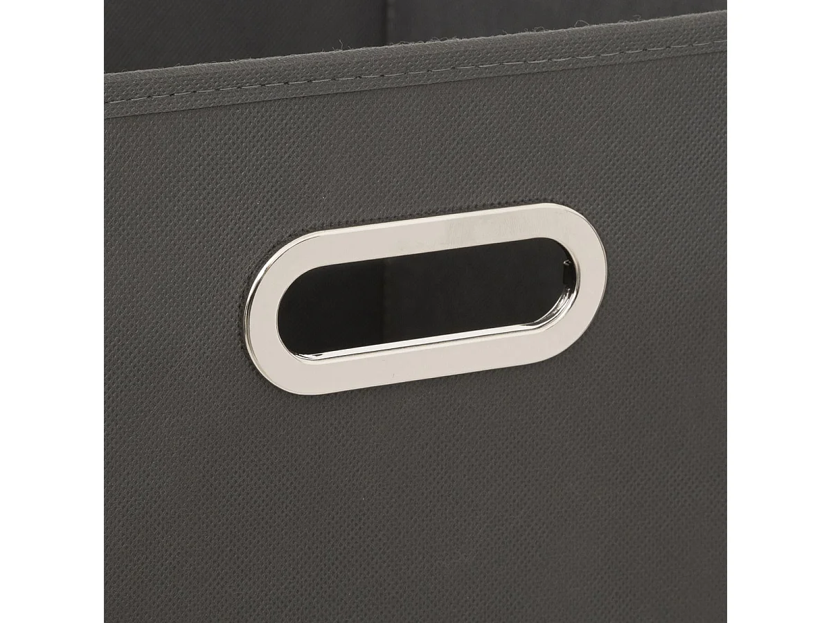 Boîte de rangement Gris  anthracite 31 x 31 cm