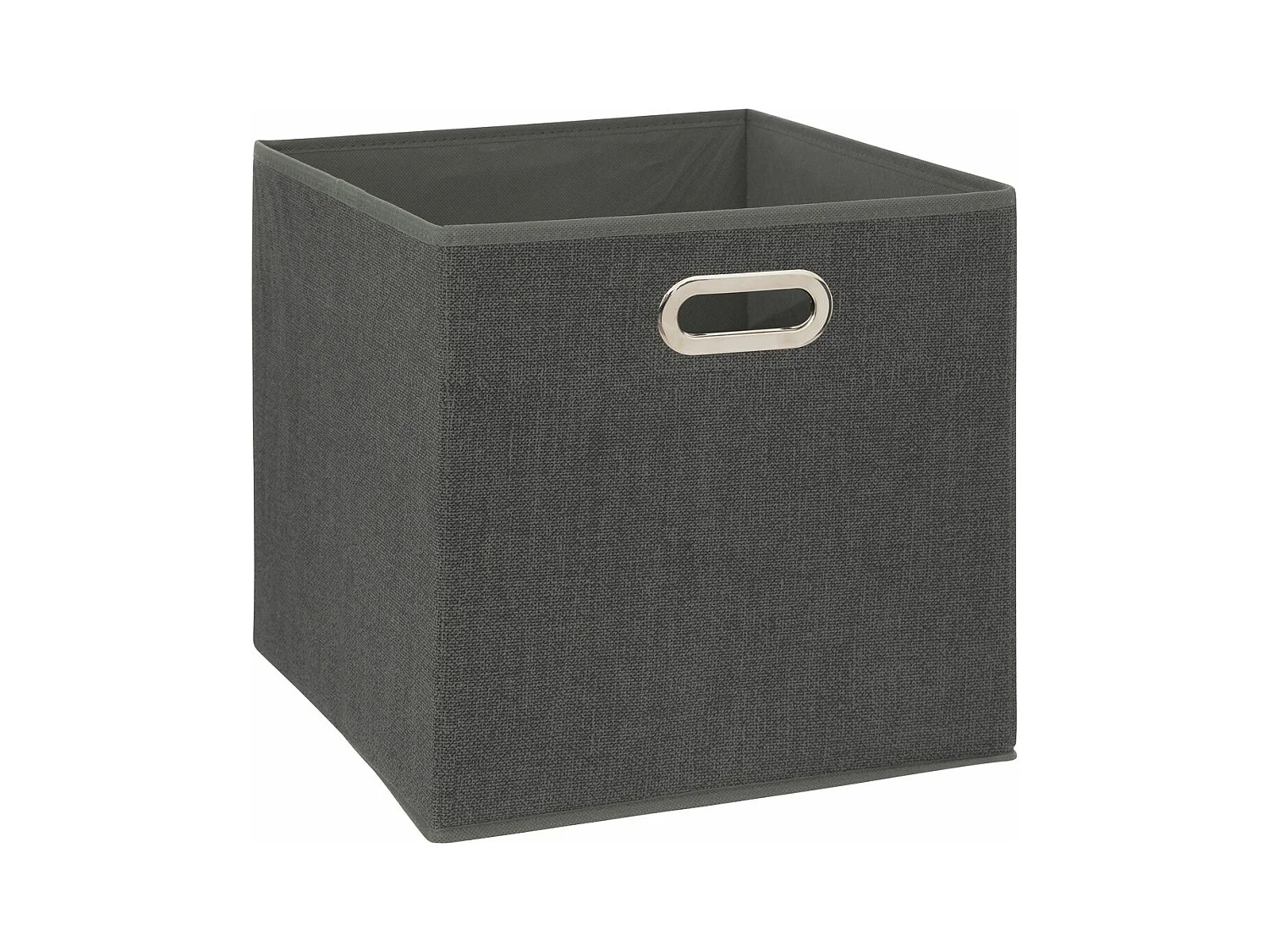 Boîte de rangement Gris Foncé chiné 31 x 31 cm