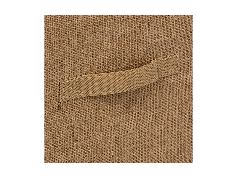 Boîte de Rangement Fibre de Jute 31 x 31cm