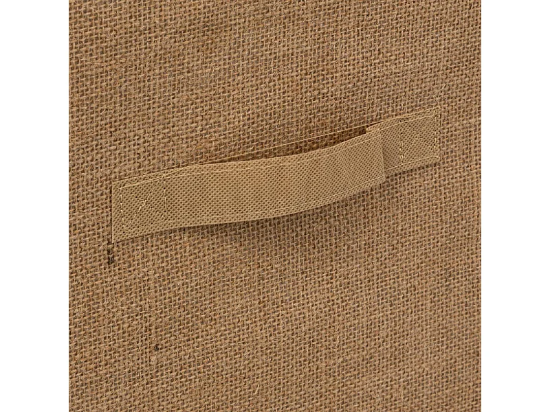 Boîte de Rangement Fibre de Jute 31 x 31cm