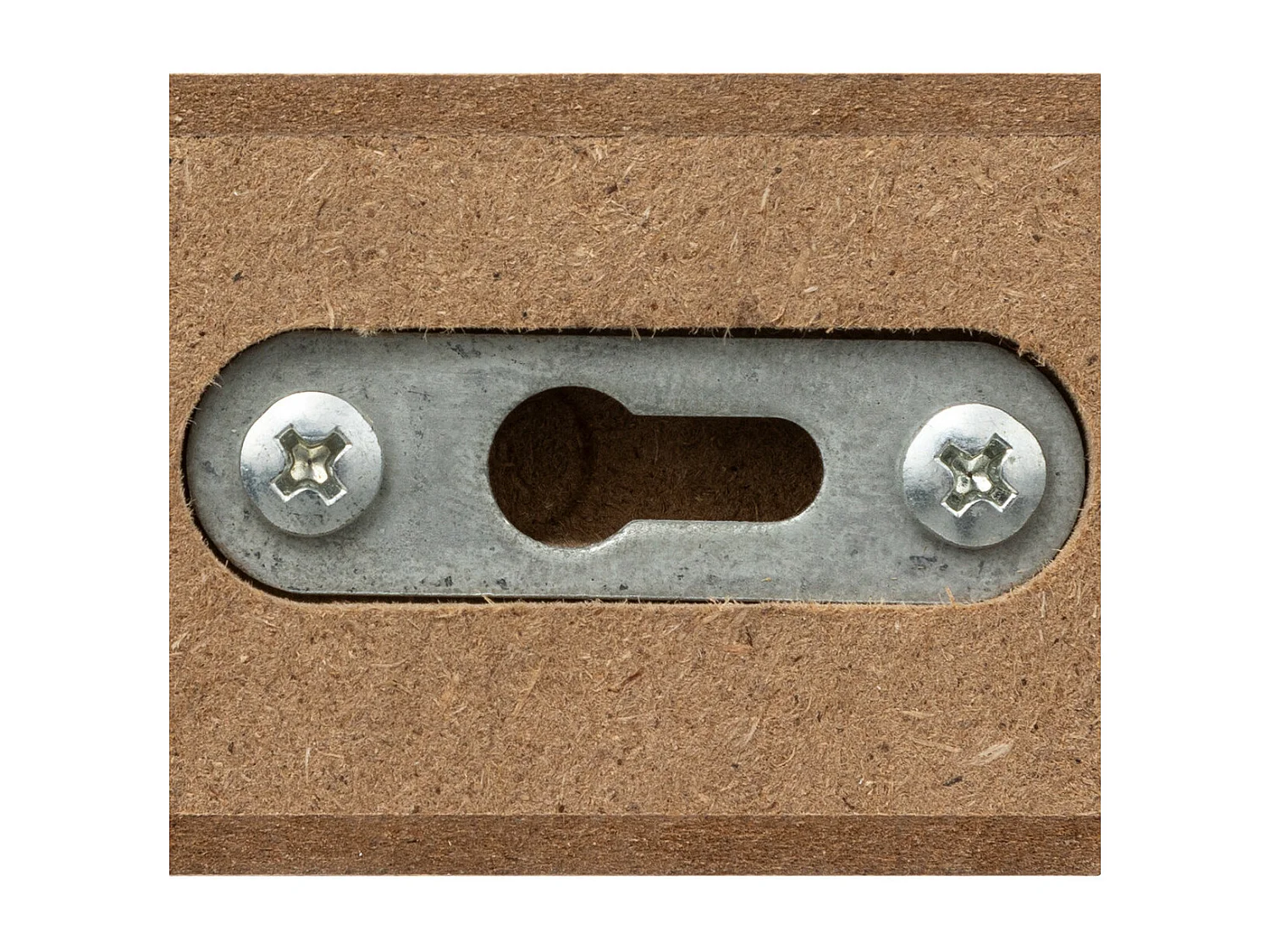 Étagère d'angle murale flottante Blanc 25 x 25 cm Fixations invisibles