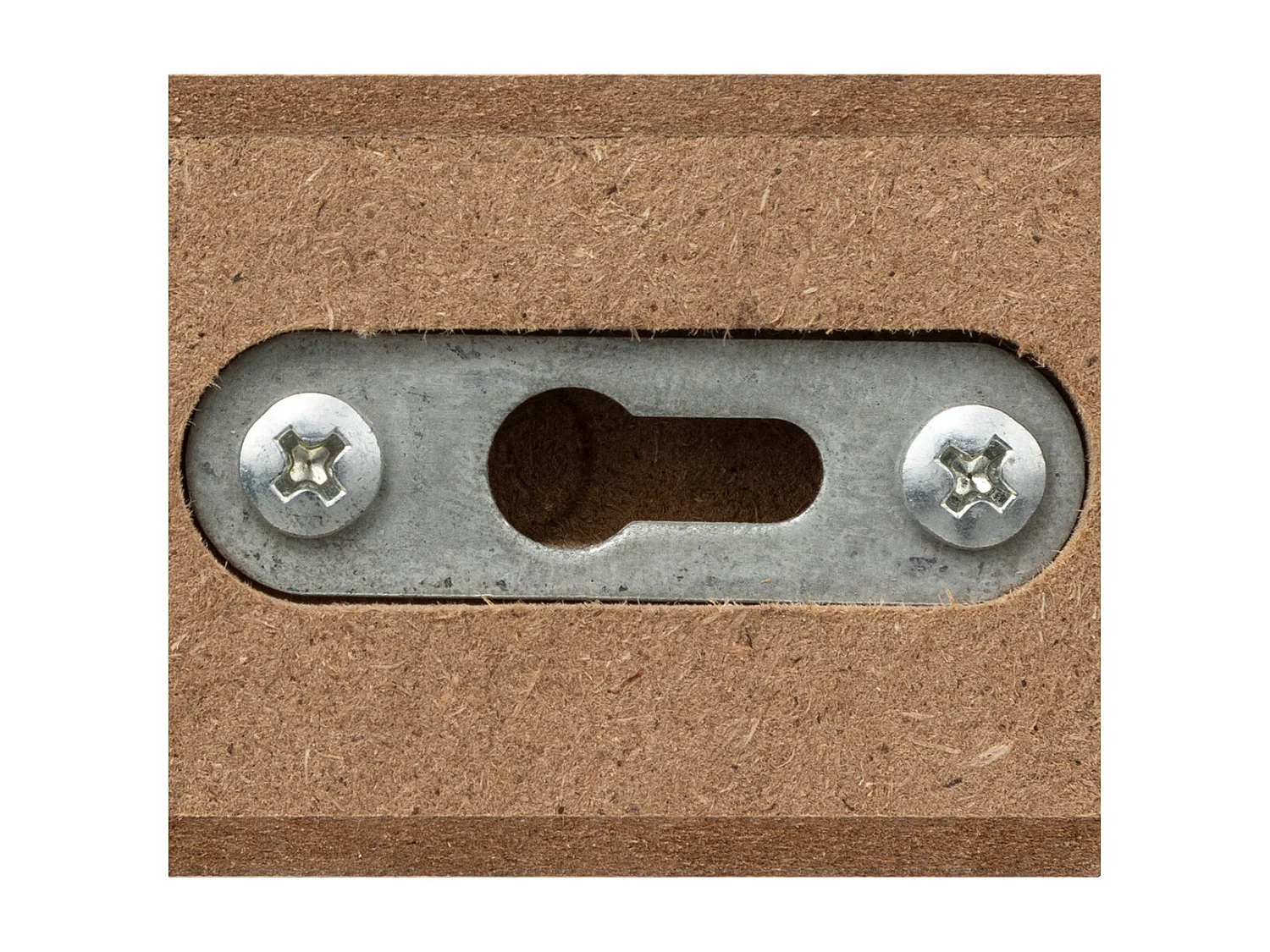 Étagère d'angle murale flottante Blanc 25 x 25 cm Fixations invisibles