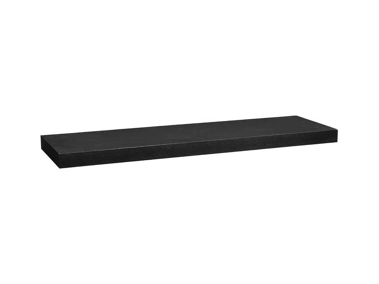 Étagère murale flottante coloris Noir L 80 cm Fixations invisibles
