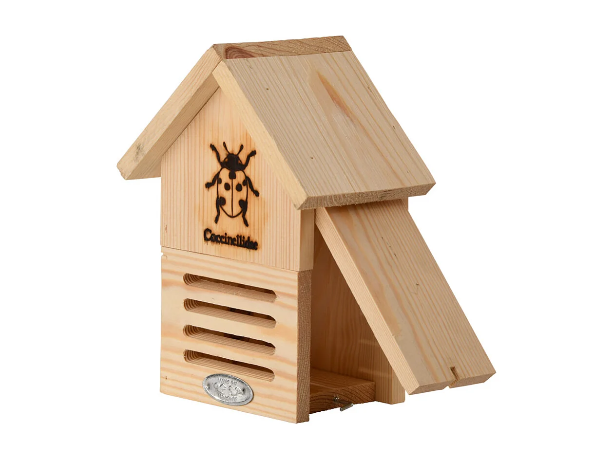 Abri coccinelles silhouette