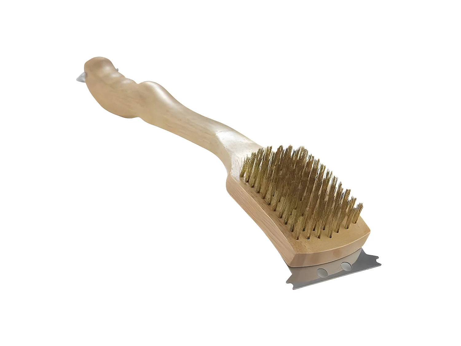 Brosse en bois Napoléon pour grille de cuisson en fonte