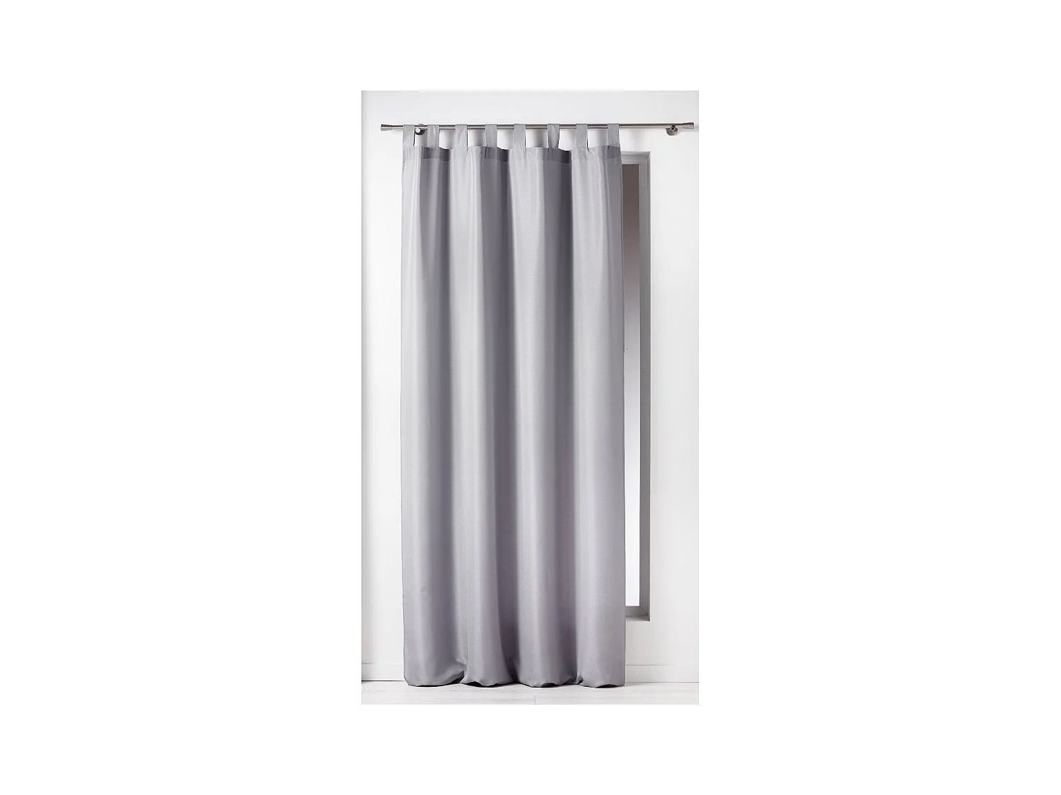 Rideau à Passants "Essentiel" 140x260cm Gris
