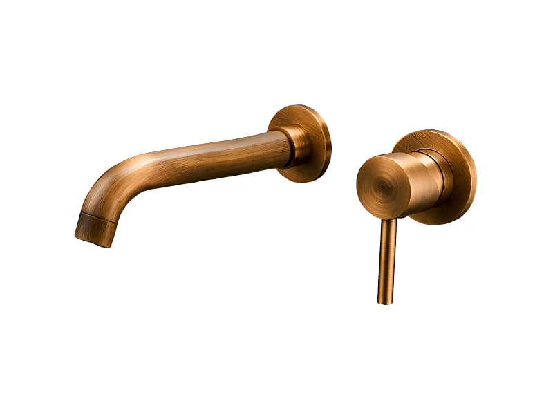 Unterputz-Waschtischarmatur BRAMPTON altgold