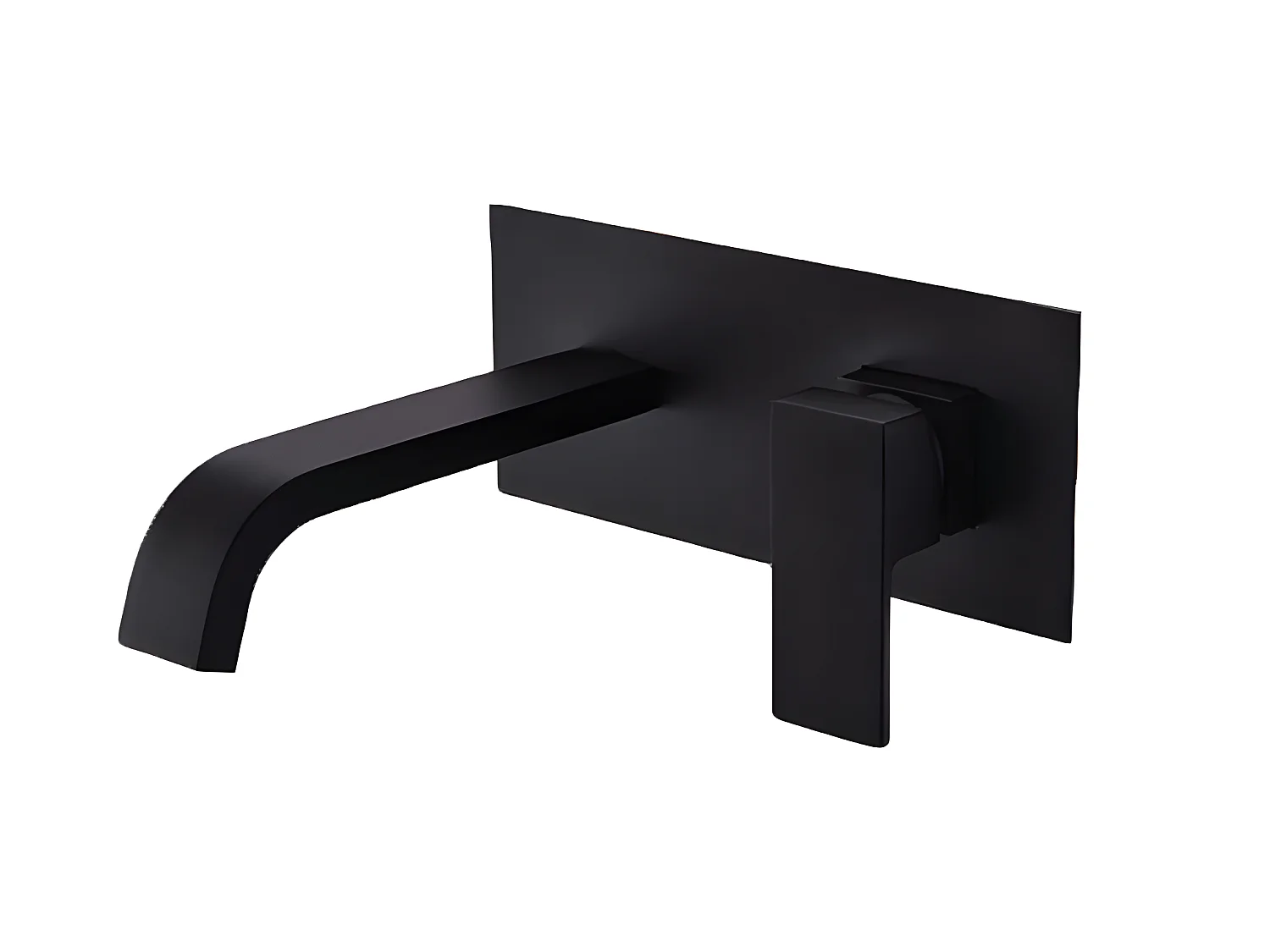 Grifo monomando lavabo empotrado ACTON negro