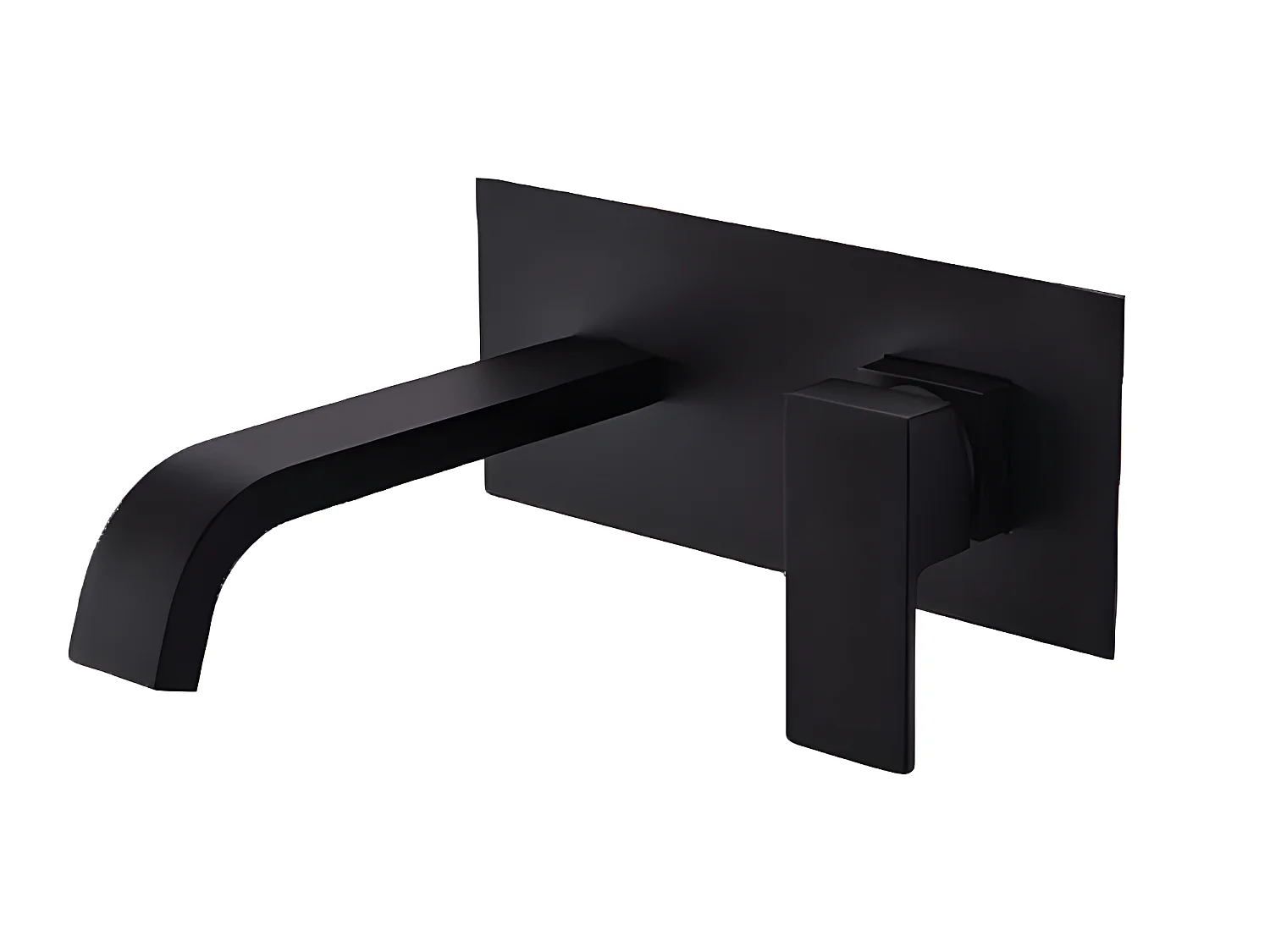 Grifo monomando lavabo empotrado ACTON negro