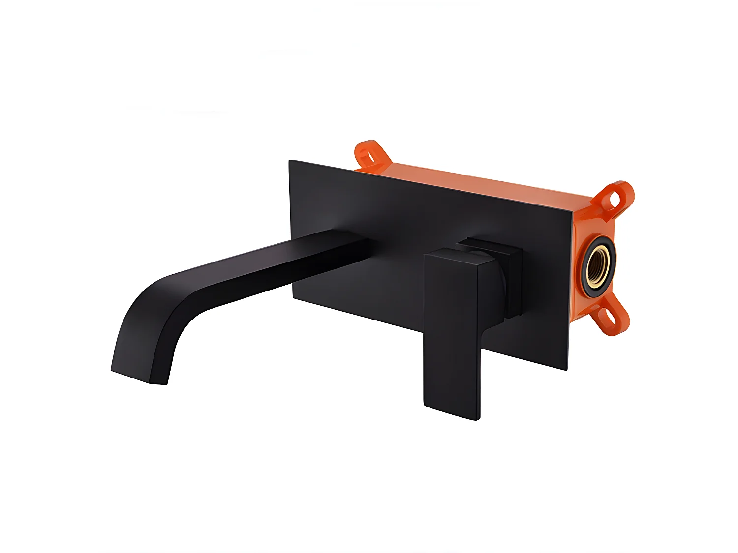 Grifo monomando lavabo empotrado ACTON negro