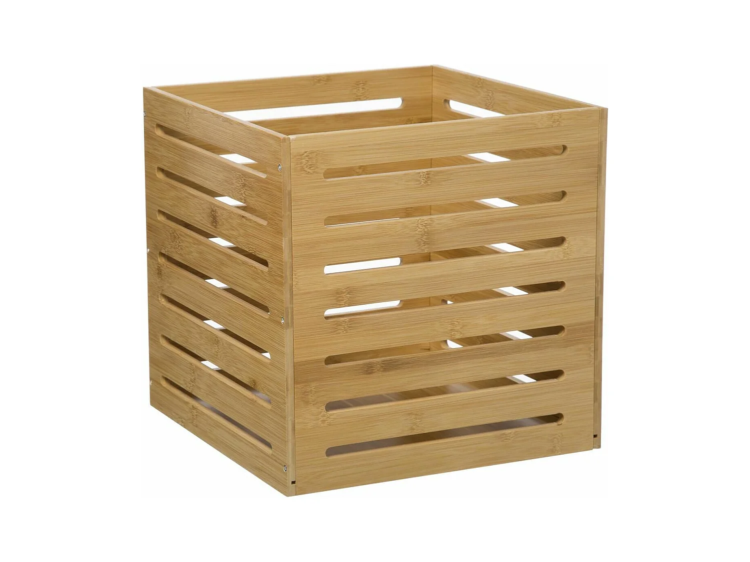 Cesta de almacenaje bambú