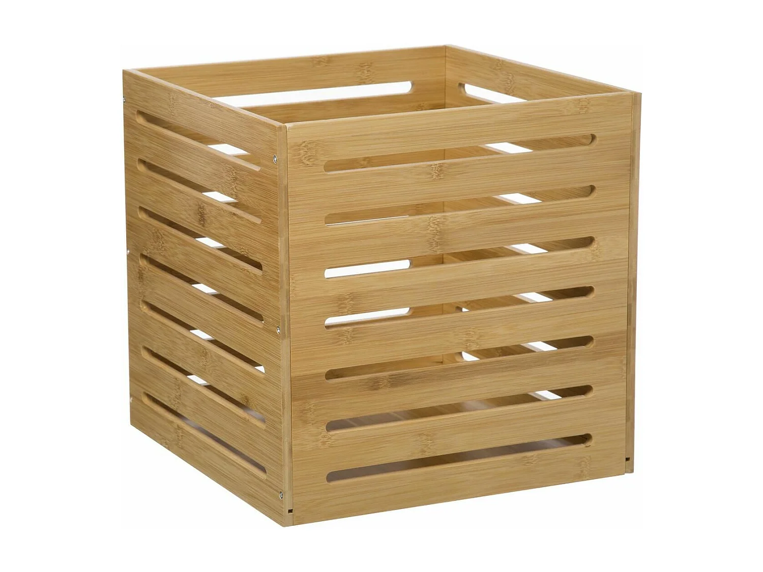 Boite de Rangement en Bambou 31 x 31 cm