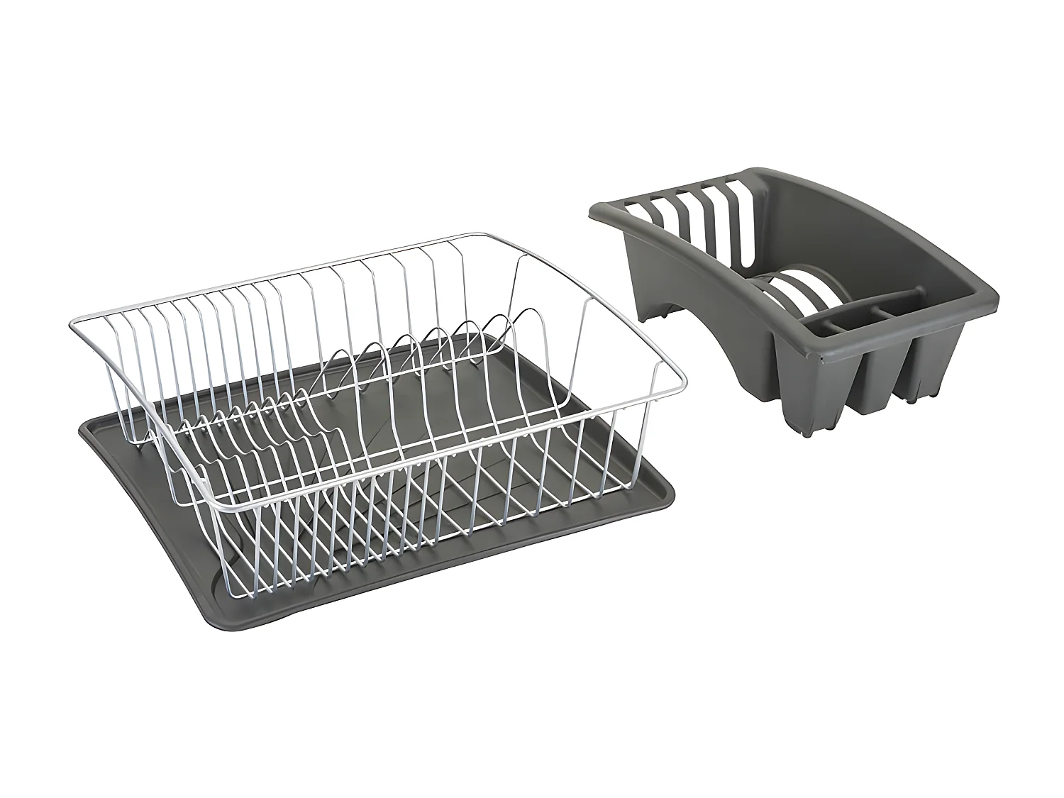 Escurridor de Platos Aquatex con Bandeja Extraíble 35x30 cm Métaltex