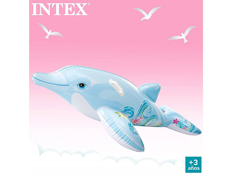 Delfín hinchable a horcajadas - Intex