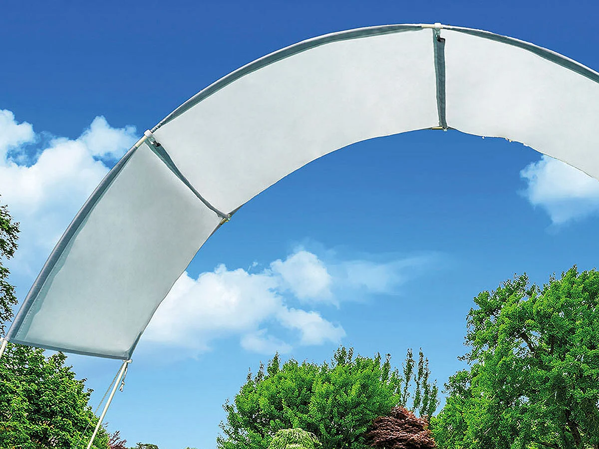 Voile d'ombrage pour piscine tubulaire jusqu'à 2,74 m - Intex