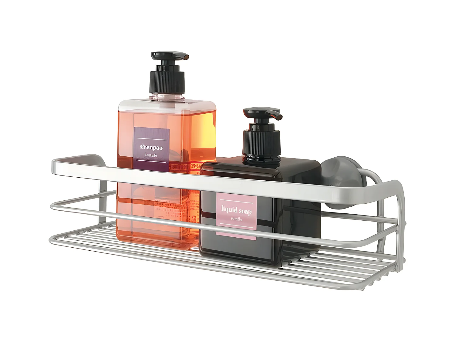 Badezimmerregal 1 Ebene VIVA Metaltex Silber Polytherm®