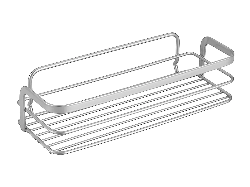 Badezimmerregal 1 Ebene VIVA Metaltex Silber Polytherm®