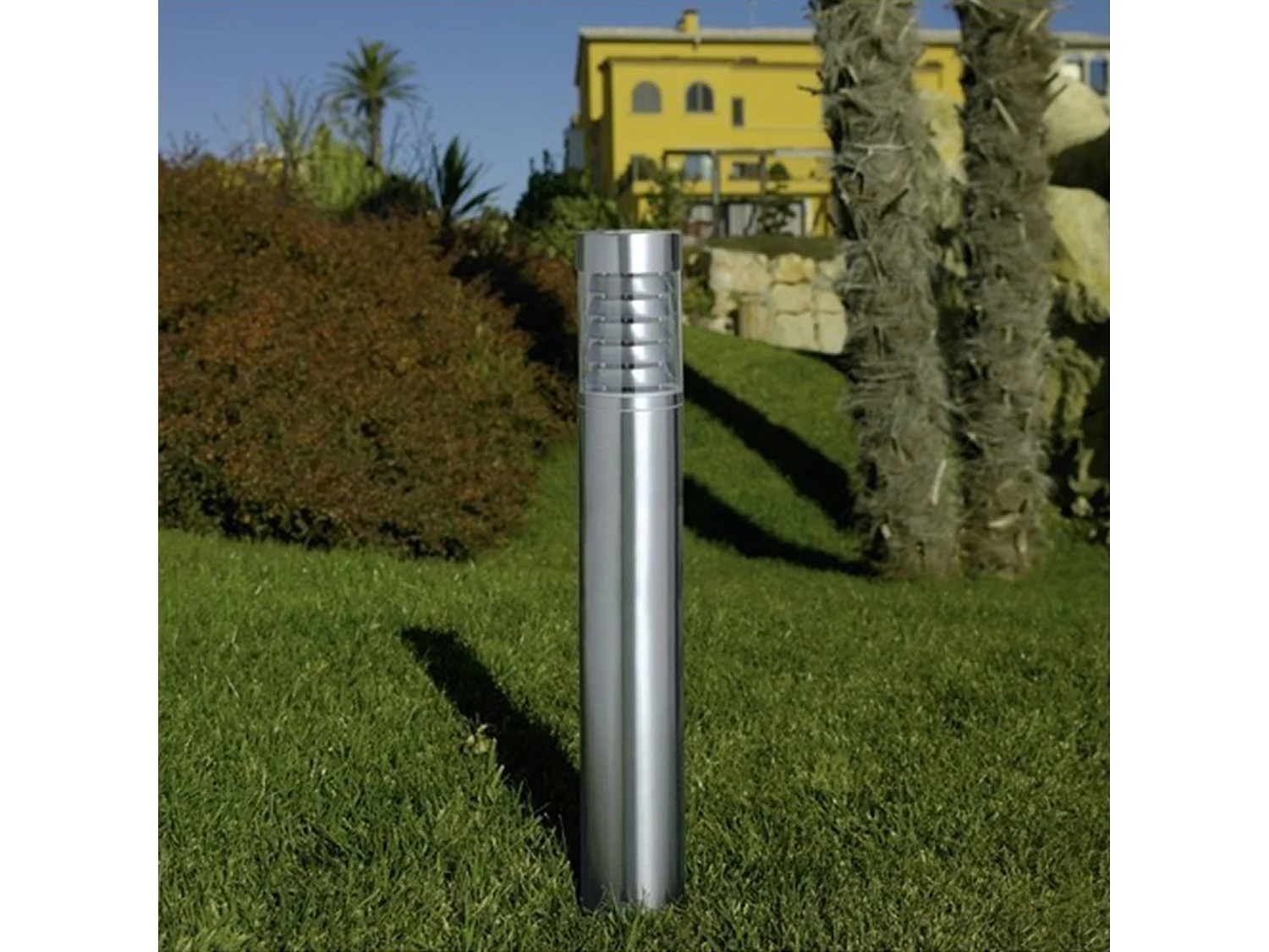 LEDS C4 Balise Ip54 Priap 800Mm E27 15W Acier Inox Aisi 316