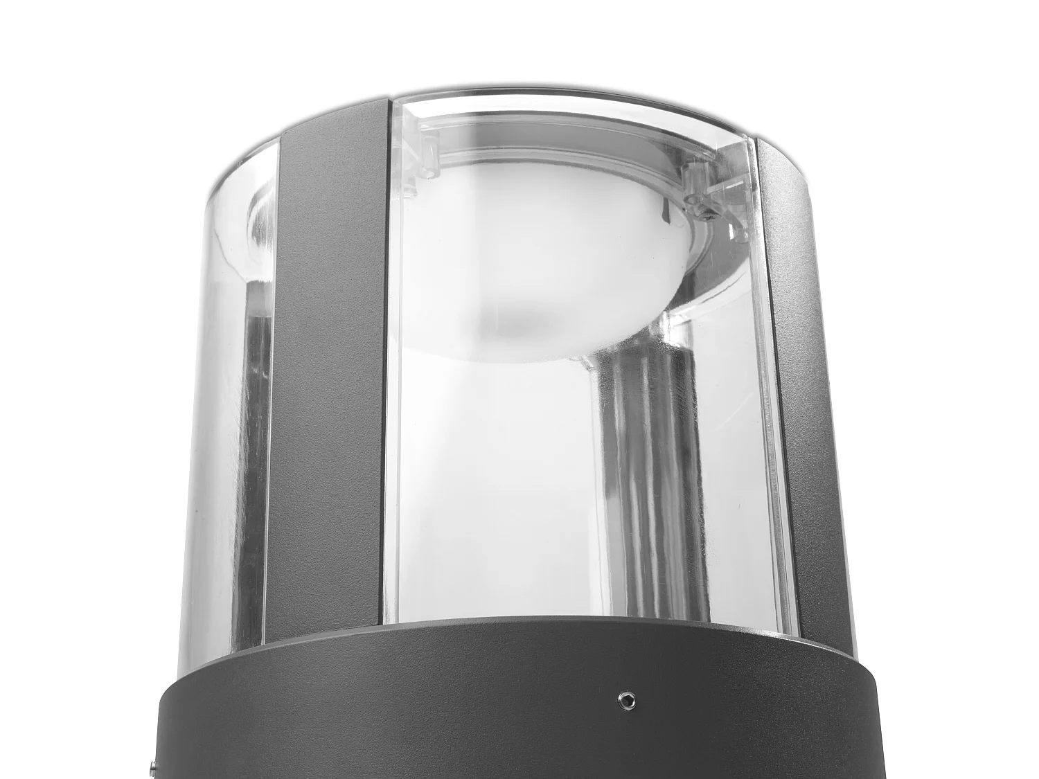 LEDS C4 Balise Ip65 Compact Ø210Mm Led 16.8W Blanc Chaud - 3000K Gris Urbain 744Lm